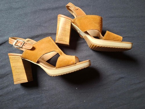 Tamaris wildleder sandalette - wildleder,