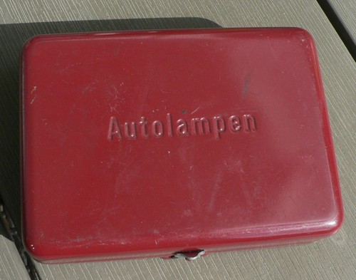 Oldtimer auto lampenbox - oldtimer,