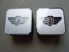 2 St. Uhren Aufbewahrungsbox Schmuckschatulle, case, schwarz, 10x10cm, 7cm hoch