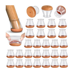 Silikon Stuhlbeinkappen