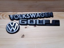 VW Golf Mk 2 Embleme Alt Golf "C" Modell Alt Original Heck Hinten 