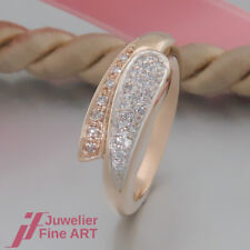 Diamant-Ring - 19 weiße & 7