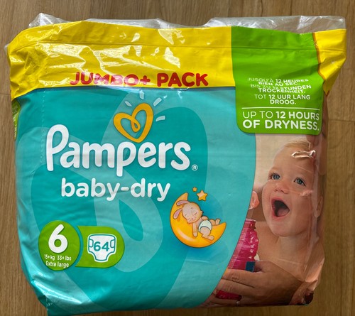 Vintage pampers baby dry - vintage,