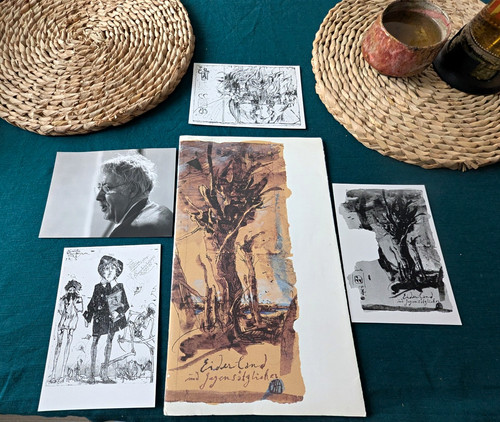 Horst janssen signiertes - janssen, –