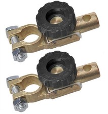 2 Stück Batterie Polklemmen