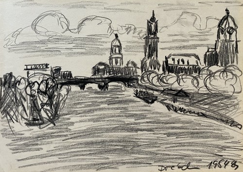 Dresden canaletto blick auf - dresden,