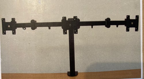 3fach monitor tischhalterung - monitor-tischhalterung,