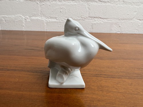 Pelikan porzellan vogel art - pelikan,