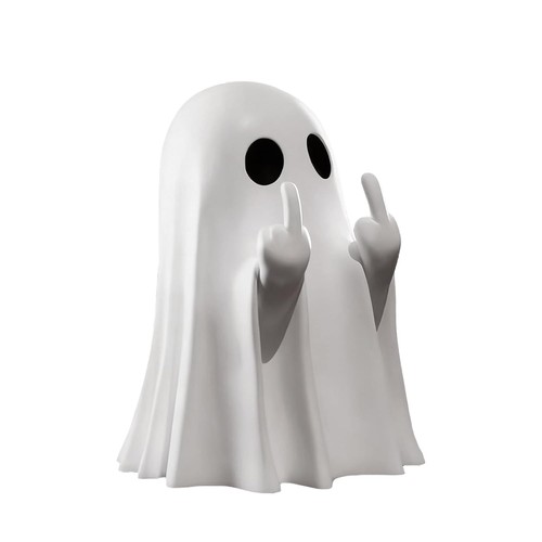 Mittelfinger geist statue - geist,