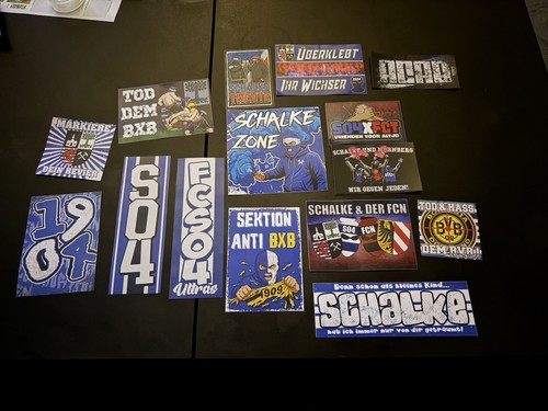 Schalke 15er sticker mix - fc,