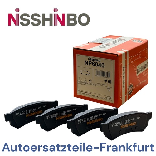 Nisshinbo bremsbeläge hinten - nisshinbo,