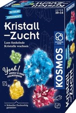 KOSMOS 657840 Kristall-Zucht Experimentierset bunte Kristalle Kinder ab 10