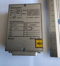 Konstantstromquelle Stromgeber 1-20mA Fa. Knick