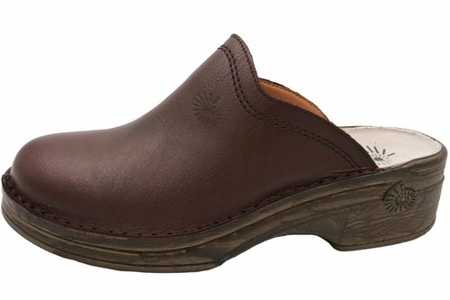 Helix herren leder clog - helix, braun