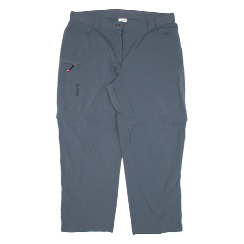 Loffler zip off damenhose blau - damenhose,