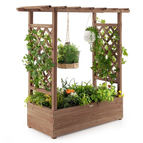 Pflanzkasten gartenspalier - pflanzkasten,