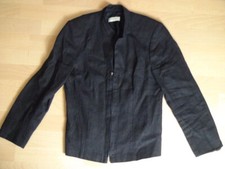 Christian Berg Schicker Damen Blazer 100% Leinen schwarz Gr. 40