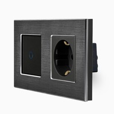 Touch Glas Kreuzschalter