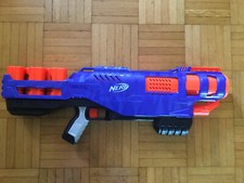 Nerf Trilogy DS-15 Dreierschuss Blaster Kanone Magazin 15 Strahlen wie NEU 