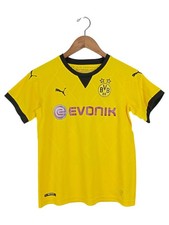 Puma BVB Borussia Dortmund Kinder Fußball Trikot Gelb Gr. 152 Evonik