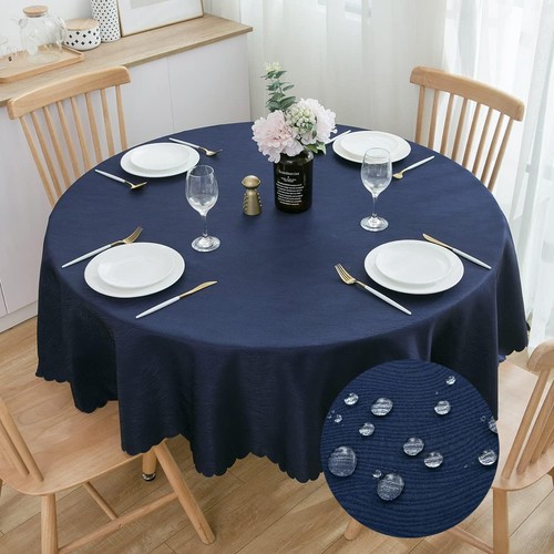Jacquard tischdecke 160cm - jacquard,