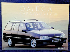 Opel Omega A Caravan 3000 24V,   Prospekt 10.1990