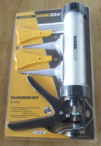 Workzone silikonier set - workzone,