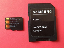 Samsung 16GB Micro SDHC Card microSD Karte Speicherkarte mit Adapter