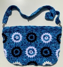 Handtasche „Granny Squares“ Handgemacht