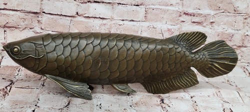 Heißguss bronze arowana - bronze,