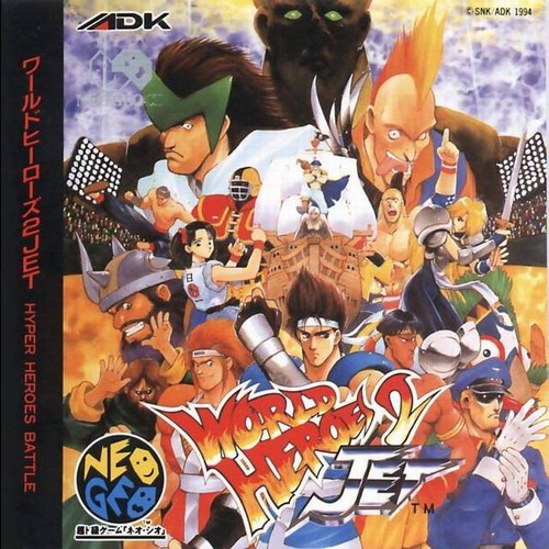 Neo geo world heroes 2 - cd,