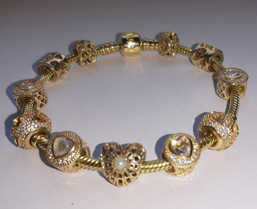 Pandora moments armband gold - armband,