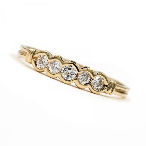 Ring mit brillanten - ring,
