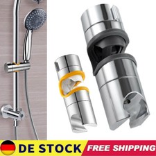 Duschkopf Handbrause Gleiter Halterung verstellbar Halter für 20-25mm Stange Neu