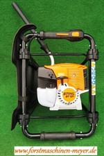 Stihl BT 131 mit Bohrer sehr guter Erdbohrer Pfahlbohrer wie BT 121 130 4536