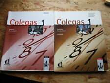2 Bücher Colegas 1 Spanisch für den Beruf Lehrbuch und Arbeitsbuch