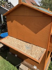 Hühnerstall, Hühnerhaus, Hühnerkäfig, Auslauf, Hasenstall, Stall,XXL, extra hoch