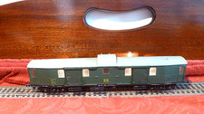 Schicht H0, Gepäckwagen der DR mit Innen-Beleuchtung, gut erhalten.