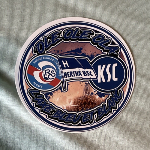 Runder hertha bsc aufkleber - hertha,
