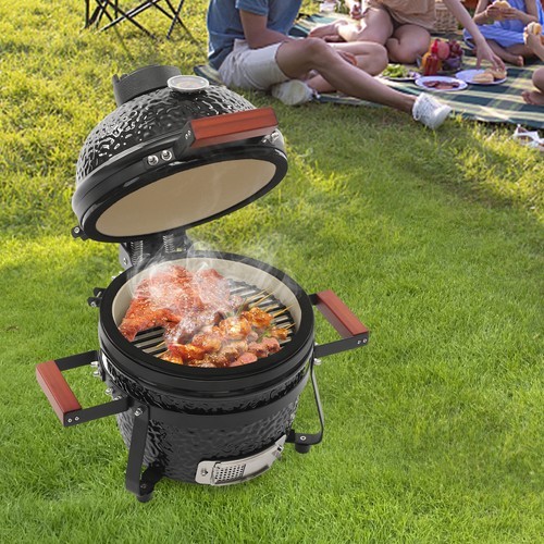 Bbq keramik holzkohle grill - holzkohle,