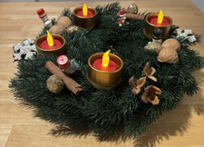 Adventskranz Ø35cm mit