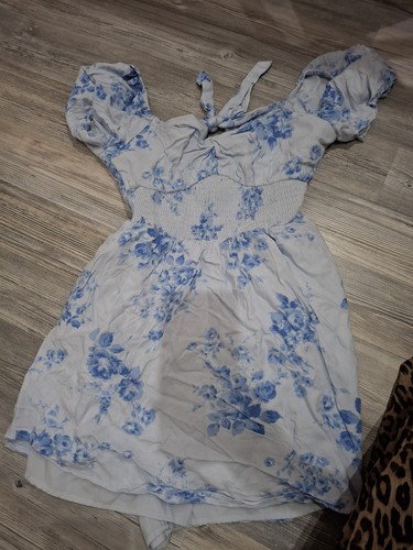 Kleid hollister blau - kleid,