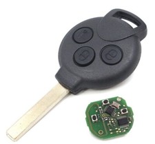 Fernbedienung Funk Schlüssel  433Mhz PCF7941 chip für Smart ForTwo VA2/VA6 A228