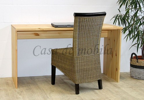 Massivholz schreibtisch kiefer - massivholz,