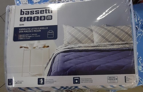 Bassetti flanellbett komplett - flanellbett,