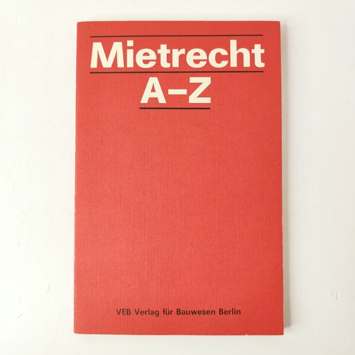 Mietrecht karl heinz - a-z, dr.