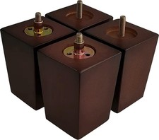 4er Set Möbelbeine 10 cm