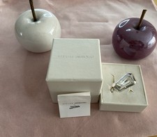 Swarovskidppelring Atelier Jean Paul Gaultier Silber