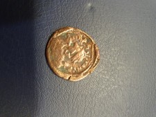 Antike römische Bronzemünze aus dem byzantinischen Kaiserreich!