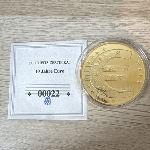 Jahre euro medaille cu - euro,